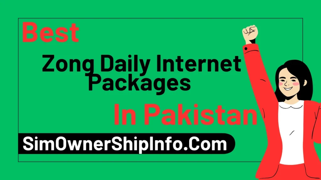 Zong Daily Internet Packages